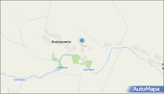 Budziejowice, Budziejowice, mapa Budziejowice