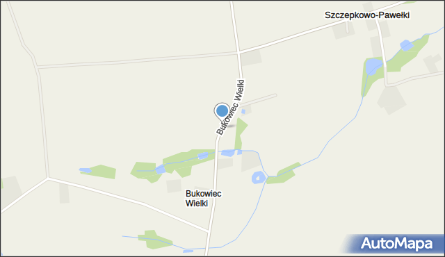 Bukowiec Wielki, Bukowiec Wielki, mapa Bukowiec Wielki