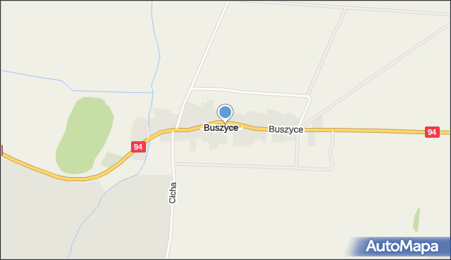 Buszyce gmina Lewin Brzeski, Buszyce, mapa Buszyce gmina Lewin Brzeski