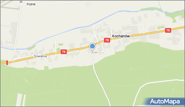 Kochanów gmina Zabierzów, Bukowa, mapa Kochanów gmina Zabierzów