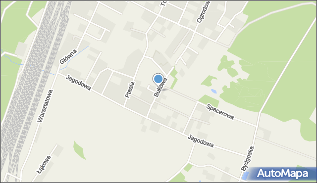 Maksymilianowo gmina Osielsko, Bukowa, mapa Maksymilianowo gmina Osielsko