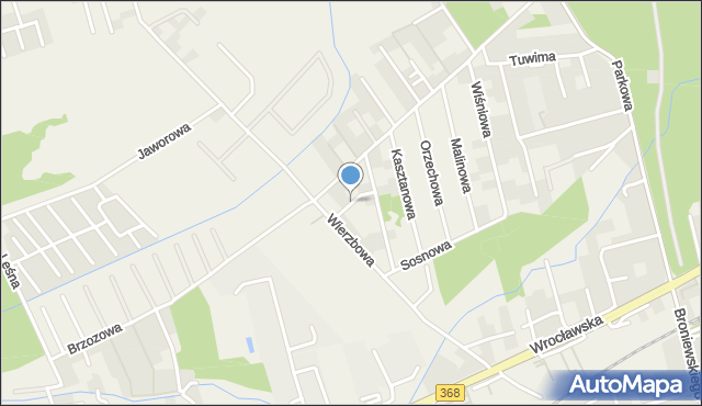 Szczodre, Bukowa, mapa Szczodre