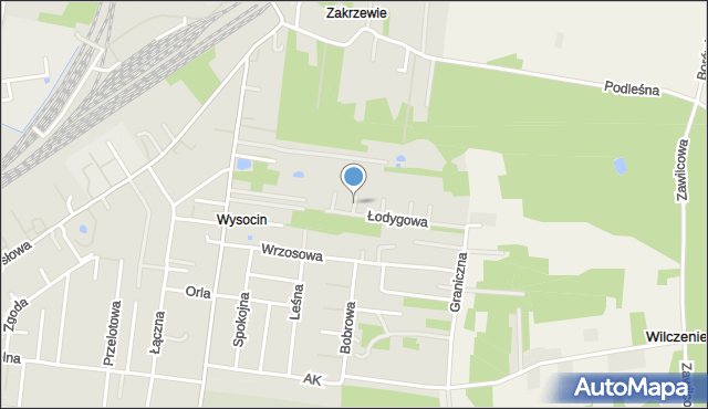 Tłuszcz powiat wołomiński, Bukowa, mapa Tłuszcz powiat wołomiński