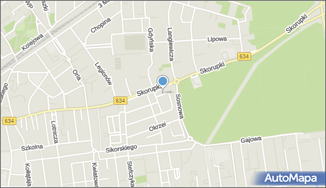 Ząbki powiat wołomiński, Bukowa, mapa Ząbki powiat wołomiński