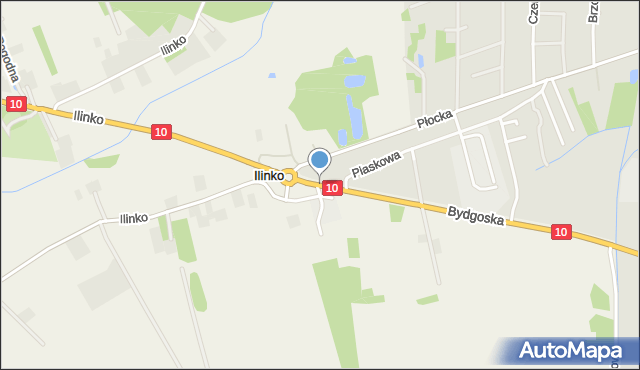 Skarżyn gmina Płońsk, Bydgoska, mapa Skarżyn gmina Płońsk