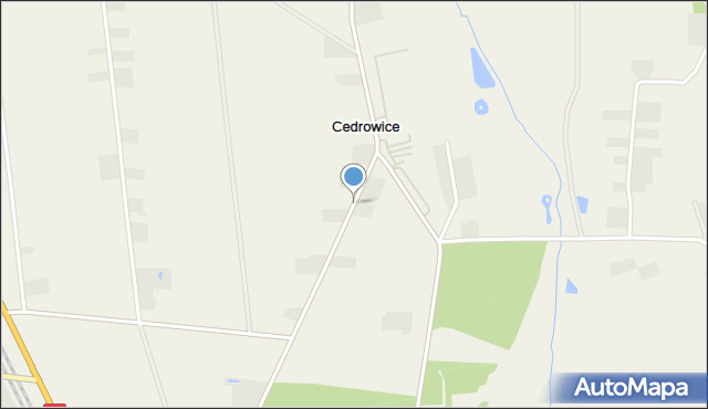 Cedrowice, Cedrowice, mapa Cedrowice