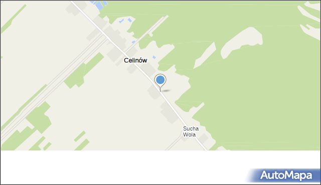Celinów gmina Grabów nad Pilicą, Celinów, mapa Celinów gmina Grabów nad Pilicą