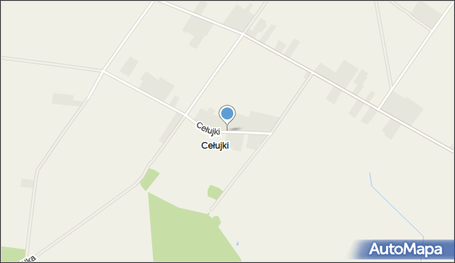 Cełujki, Cełujki, mapa Cełujki