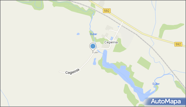 Karolewo gmina Kętrzyn, Cegielnia, mapa Karolewo gmina Kętrzyn