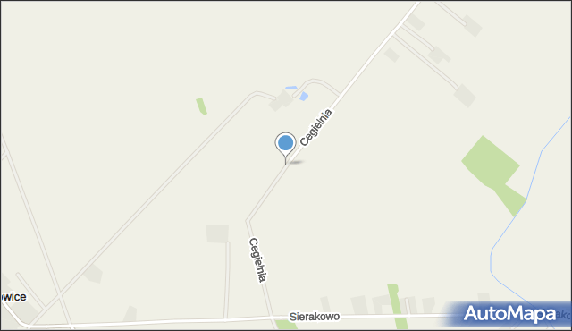 Rozwozin, Cegielnia, mapa Rozwozin