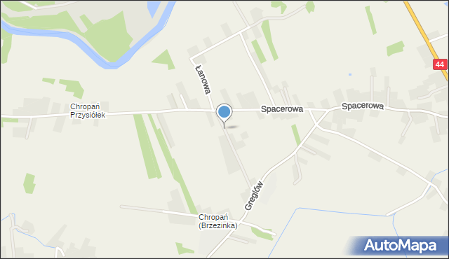 Babice gmina Oświęcim, Chabrowa, mapa Babice gmina Oświęcim