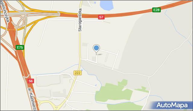 Borkowo gmina Pruszcz Gdański, Chabrowa, mapa Borkowo gmina Pruszcz Gdański