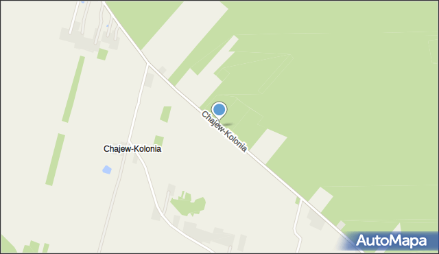 Chajew-Kolonia, Chajew-Kolonia, mapa Chajew-Kolonia