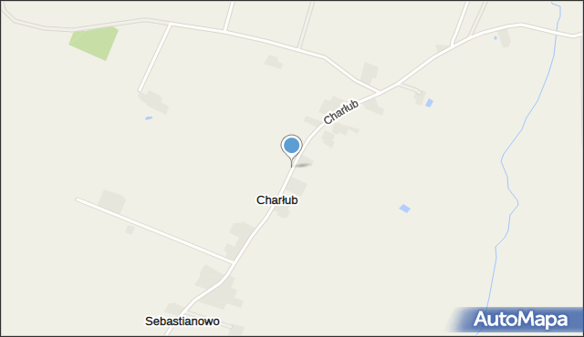 Charłub, Charłub, mapa Charłub