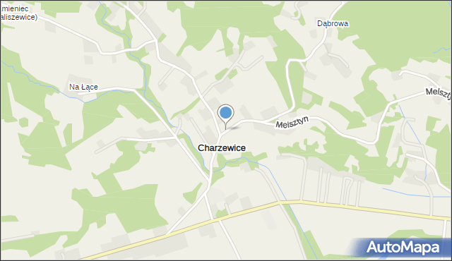 Charzewice, Charzewice, mapa Charzewice