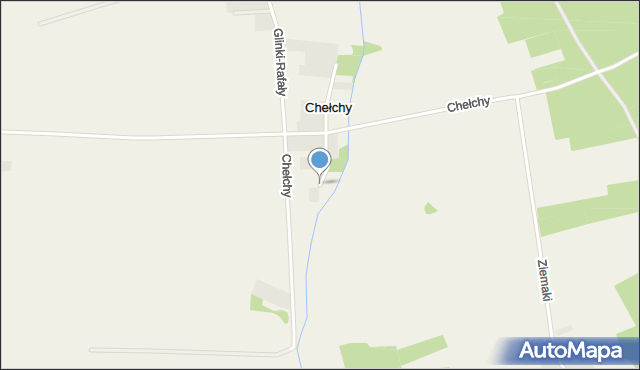 Chełchy gmina Sypniewo, Chełchy, mapa Chełchy gmina Sypniewo