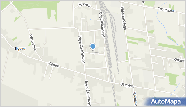 Chełm Śląski, Chełmońskiego Józefa, mapa Chełm Śląski