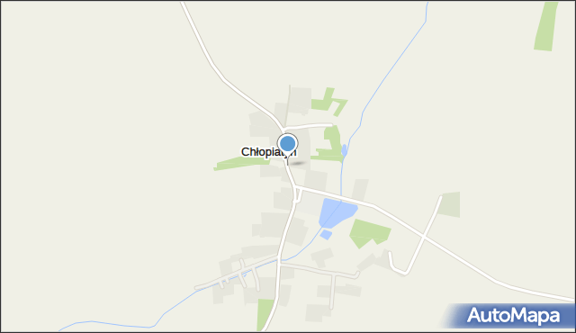 Chłopiatyn, Chłopiatyn, mapa Chłopiatyn