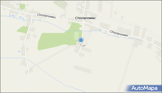 Chocianowiec, Chocianowiec, mapa Chocianowiec