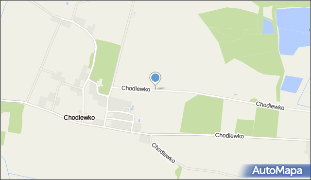 Chodlewko, Chodlewko, mapa Chodlewko