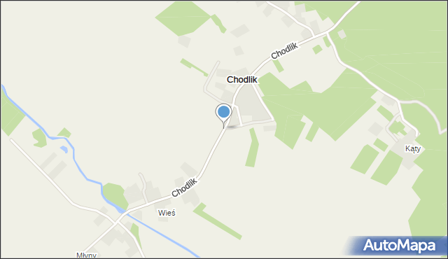 Chodlik, Chodlik, mapa Chodlik