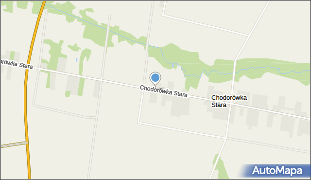 Chodorówka Stara, Chodorówka Stara, mapa Chodorówka Stara