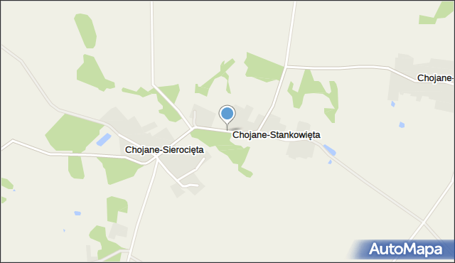 Chojane-Stankowięta, Chojane-Stankowięta, mapa Chojane-Stankowięta