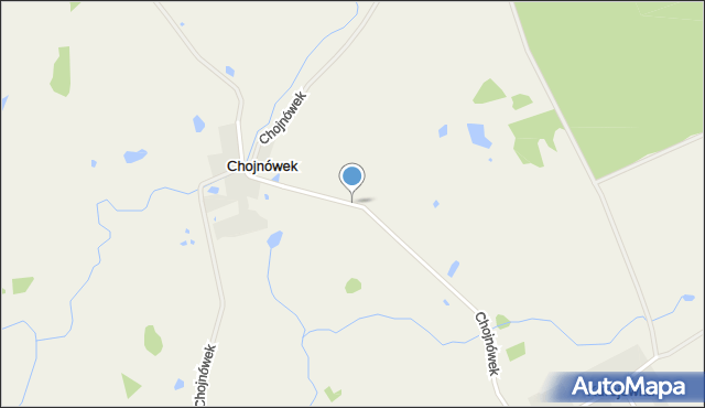 Chojnówek, Chojnówek, mapa Chojnówek