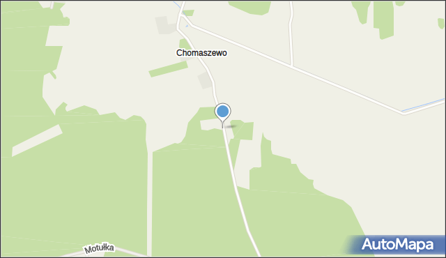 Chomaszewo, Chomaszewo, mapa Chomaszewo