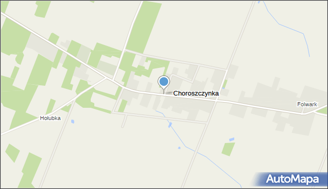 Choroszczynka, Choroszczynka, mapa Choroszczynka