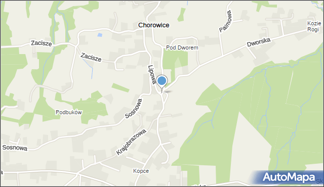 Chorowice, Chorowice, mapa Chorowice