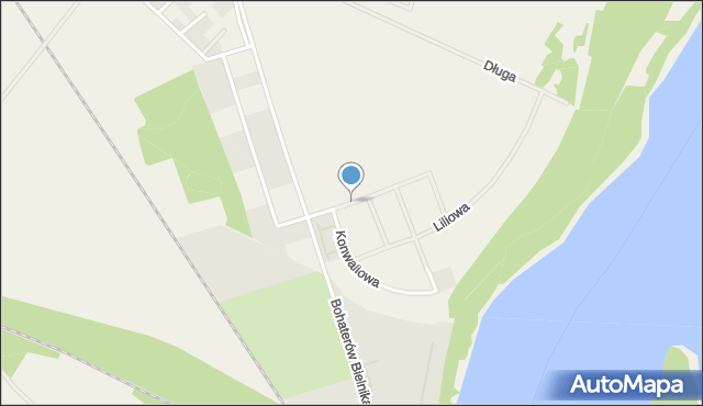 Chorzemin, Chabrowa, mapa Chorzemin