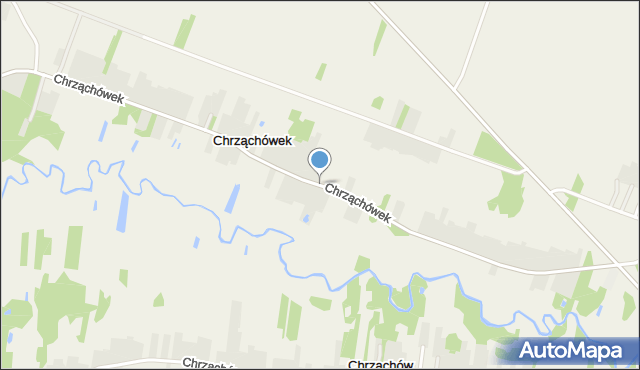 Chrząchówek, Chrząchówek, mapa Chrząchówek