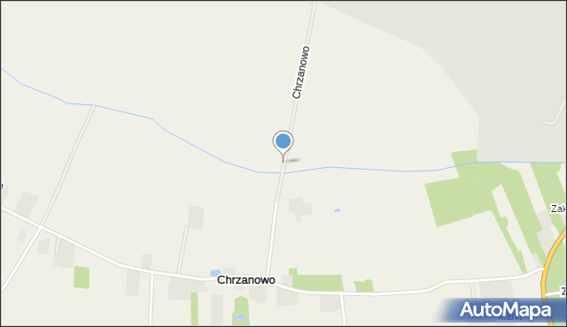 Chrzanowo gmina Szelków, Chrzanowo, mapa Chrzanowo gmina Szelków