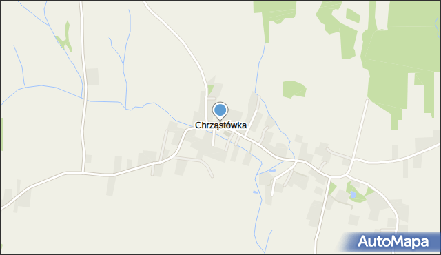 Chrząstówka, Chrząstówka, mapa Chrząstówka