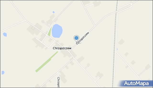 Chrząszczew, Chrząszczew, mapa Chrząszczew