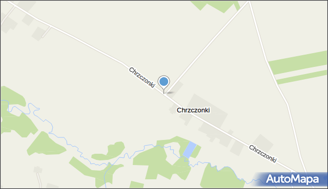 Chrzczonki, Chrzczonki, mapa Chrzczonki