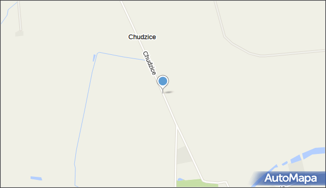 Chudzice, Chudzice, mapa Chudzice