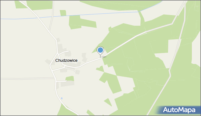 Chudzowice, Chudzowice, mapa Chudzowice