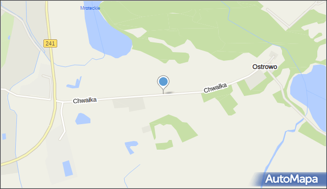 Chwałka, Chwałka, mapa Chwałka