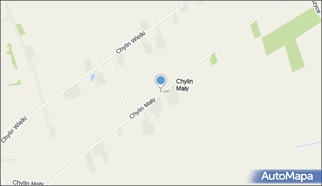 Chylin Mały, Chylin Mały, mapa Chylin Mały