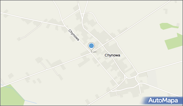 Chynowa, Chynowa, mapa Chynowa