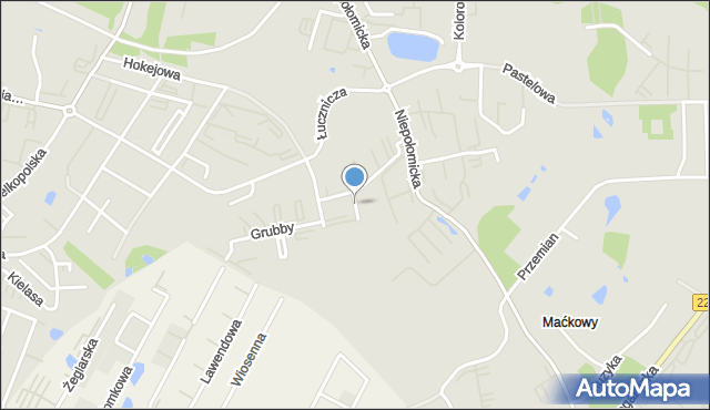 Gdańsk, Chychły Zygmunta, mapa Gdańska