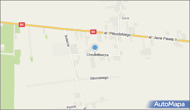 Gwizdaj, Chodkiewicza Jana Karola, hetm., mapa Gwizdaj
