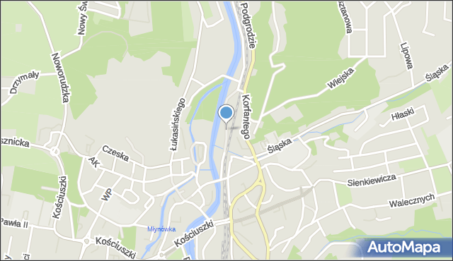 Kłodzko, Chełmońskiego Józefa, mapa Kłodzka