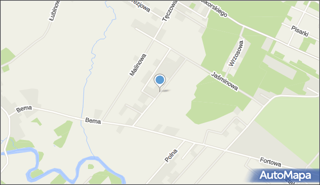 Kruki gmina Olszewo-Borki, Chabrowa, mapa Kruki gmina Olszewo-Borki