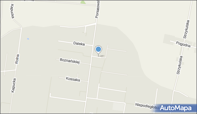 Ożarów Mazowiecki, Chełmońskiego Józefa, mapa Ożarów Mazowiecki