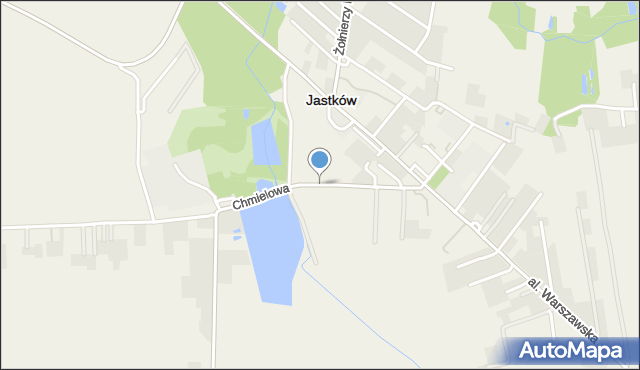 Panieńszczyzna, Chmielowa, mapa Panieńszczyzna