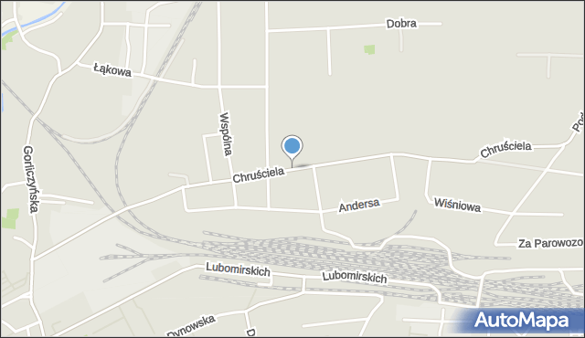 Przeworsk, Chruściela Antoniego, gen., mapa Przeworsk