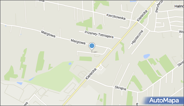 Radom, Chodkiewicza Jana Karola, hetm., mapa Radomia